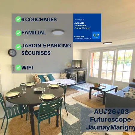 Moulin#3 - 6 Pers -calme-jardin&parking Futuroscope * Jaunay-Clan